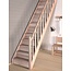 SOGEM Tradi Eco feste Treppe gerade Buche - 80 cm breit