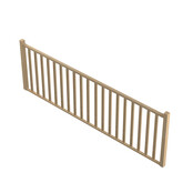 Tradi Eco Geländer aus Kiefernholz (100 oder 320 cm)