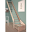 SOGEM Feste Treppe Elsass Vierteldrehung links/rechts/beide Buche - Elsass 70 cm breit