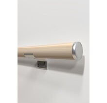 Geländer aus Weißholz 200 cm / 300 cm