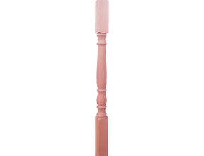 Gedrehter Baluster klassisch Buche 130 cm (PT2)