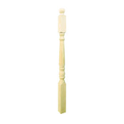 Gedrechselter Baluster classic Fichte 130 cm (PT3)
