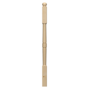 Gedrechselter Baluster modern Fichte 133 cm (PT30) Gedrechselter Baluster modern Fichte 133 cm (PT30)