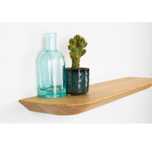 Schwebendes Wandregal Facette natur geölt