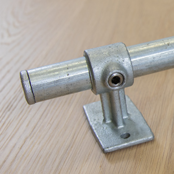 Einzelner Stahlbefestigungsfuß