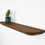 S519 – facette nussbaumfarben lackiert - 240 cm