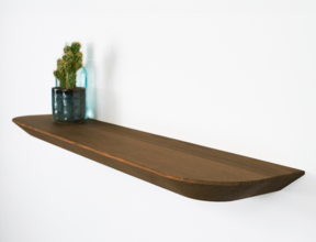 S521 – facette nussbaumfarben lackiert - 240 cm