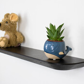 S533 - schwarz facettiert - 88 cm