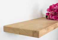 Maßgeschneidertes Wandregal Eiche