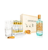 Silent Pool Silent Pool gin & Fever-tree tonic with glasses