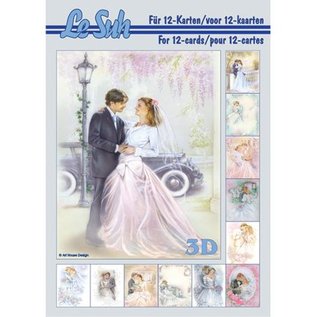 Bilder, 3D Bilder und ausgestanzte Teile usw... Buch A5, mit Bilder Hochzeit