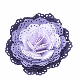 EK Succes, Martha Stewart EK Stanzer 3D dimensional doily / 3D Blume