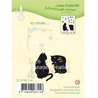 Leane Creatief - Lea'bilities und By Lene Transparent Stempel: Katze