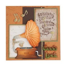 Leane Creatief - Lea'bilities und By Lene Bakker: Vintage Gramophone