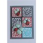 Joy!Crafts / Jeanine´s Art, Hobby Solutions Dies /  Stamping pochoir + tampon SET: Ladybug & Shamrocks