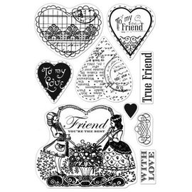 Stempel / Stamp: Transparent I timbri trasparenti, Friendster sei il migliore