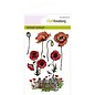 Wild Rose Studio`s sello A6: amapolas, cerca