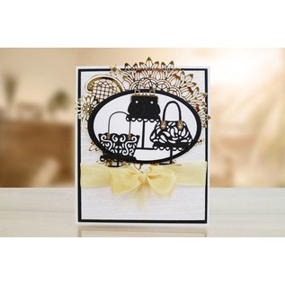Tattered Lace Stamping template: Tattered Lace Handbag Boutique