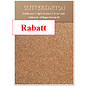 Karten und Scrapbooking Papier, Papier blöcke Glitterkarton,10 Bogen 280g/qm, Format A4, hellbraun