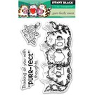 Penny Black Transparent Stempel, A7: Katzen mit Love