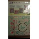 BASTELSETS / CRAFT KITS Bastelpackung: Passepartout cards with flowers and butterfly cards