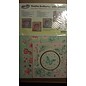 BASTELSETS / CRAFT KITS Passepartout con fiori e farfalle carte: Bastelpackung