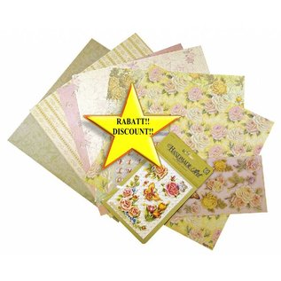 BASTELSETS / CRAFT KITS Scrapbooking Conjunto: Rosas románticas