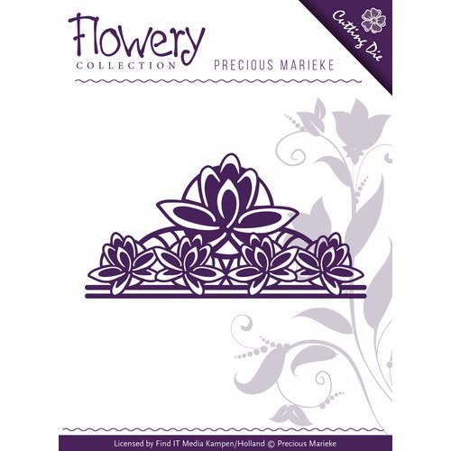 Precious Marieke Stansning skabelon: Fleur-de-Lis Precious Marieke Stansning skabelon: Fleur-de-Lis