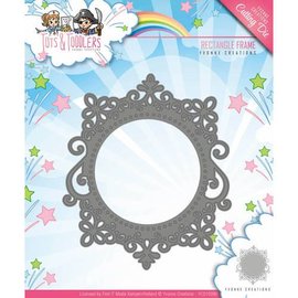 Yvonne Creations Yvonne Creations, cutt and emboss Stencil: decorative frame
