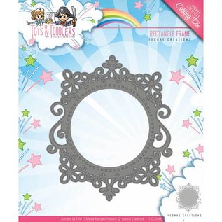 Yvonne Creations Yvonne Creations, cutt and emboss Stencil: decorative frame