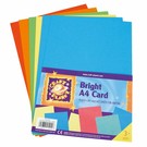 Karten und Scrapbooking Papier, Papier blöcke A4 cardboard, Assorted fluorescent colors