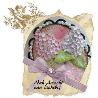 Joy Crafts, Schneide- und Präge Schablone Mery stencil Blume, Aufbau