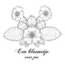 Stempel / Stamp: Transparent Clear stamps, fleur