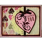 Designer Papier Scrapbooking: 30,5 x 30,5 cm Papier Booth Embrasser, briseur de coeur, Kis-3554, 30,5 x 30,5 cm