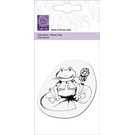 Cart-Us Transparent-Stempel, "Frosch mit Blume"