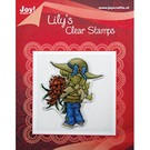 Joy!Crafts / Jeanine´s Art, Hobby Solutions Dies /  Clear stamps, "Lily Blomster"