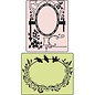 Sizzix Embossing folder, Bird & Garden Gate, 2 folders, 11,43x14,61cm