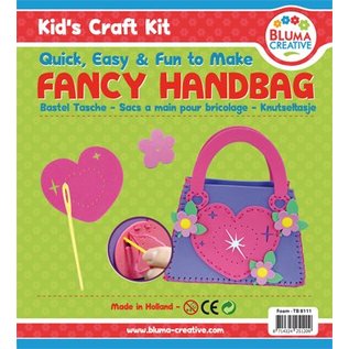 Kinder Bastelsets / Kids Craft Kits Heart bag for kids - back in stock!