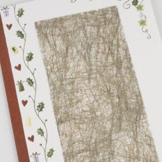 Karten und Scrapbooking Papier, Papier blöcke carta in fibra di 1 foglia, 21x30 cm, oro, 31g
