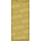STICKER / AUTOCOLLANT Sticker, Ränder, kleine Kreise, gold-gold, Format 10x23cm