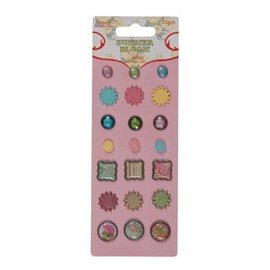 Embellishments / Verzierungen sweeties - sommeren blomstrer av Stephanie Dyment