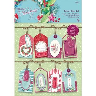 Docrafts / Papermania / Urban Parcela Etiquetas Kit - En Navidad Lucy Cromwell