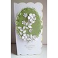 Nellie Snellen Fold cutting and embossing stencil, flower shape for