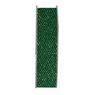 DEKOBAND / RIBBONS / RUBANS ... Lint, glitter satijn, groen, 3 meter.