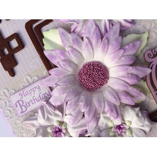 Leane Creatief - Lea'bilities und By Lene Punching template: make 3D Flowers