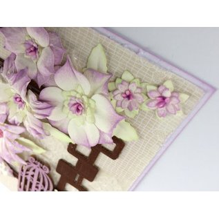 Leane Creatief - Lea'bilities und By Lene Ponsen sjabloon: maak 3D Flowers