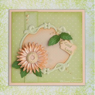 Leane Creatief - Lea'bilities und By Lene Punching template: make 3D Flowers