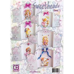 BASTELSETS / CRAFT KITS complete cards Kit: Sweetheads