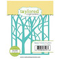 Taylored Expressions Punching template: trees in the forest