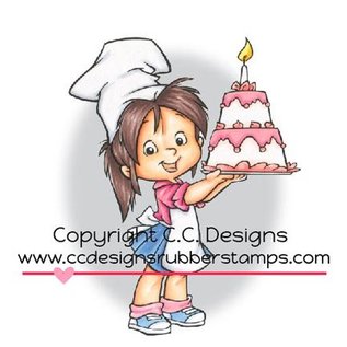 C.C.Designs timbro di gomma, Baker Nancy